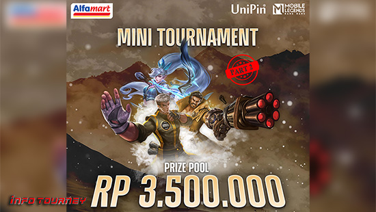 turnamen ml mlbb mole mobile legends juli 2024 alfamart mini tour logo
