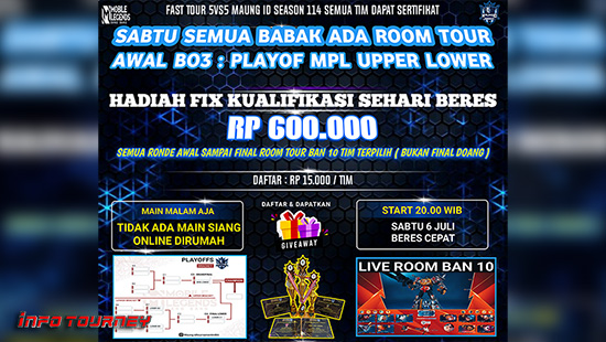 turnamen ml mlbb mole mobile legends juli 2024 maung id season 114 logo