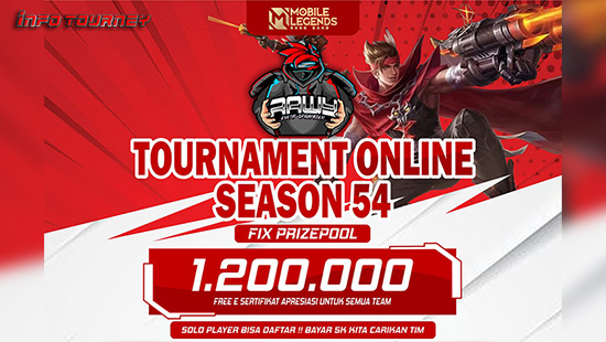 turnamen ml mlbb mole mobile legends september 2024 rawy season 54 logo