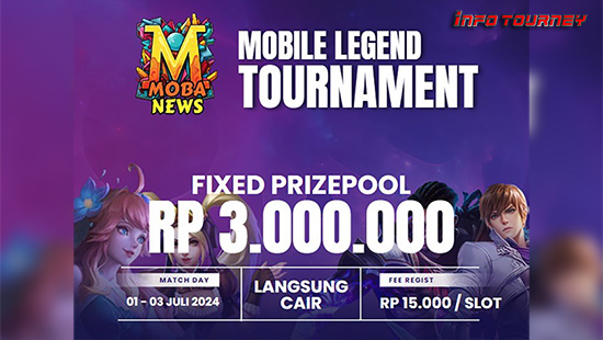 turnamen ml mlbb mole mobile legends juli 2024 mobanews season 1 logo