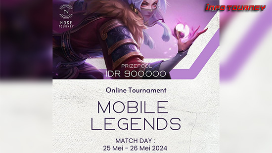 turnamen ml mlbb mole mobile legends mei 2024 hose tourney logo