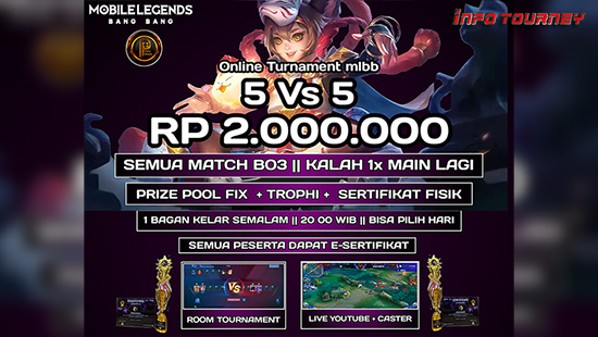 turnamen ml mlbb mole mobile legends november 2024 prince organizer 10 logo