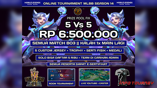 turnamen ml mlbb mole mobile legends november 2024 prince organizer 11 logo