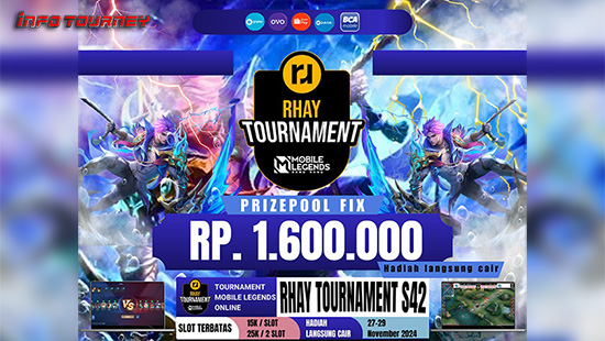turnamen ml mlbb mole mobile legends november 2024 rhay tour season 42 logo