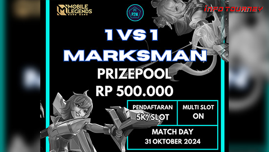 turnamen ml mlbb mole mobile legends oktober 2024 play to win 1vs1 season 2 logo
