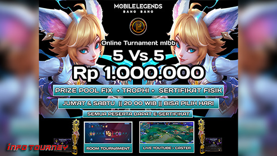 turnamen ml mlbb mole mobile legends oktober 2024 prince organizer 7 logo