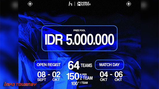turnamen ml mlbb mole mobile legends oktober 2024 hartaka tour v 2 logo