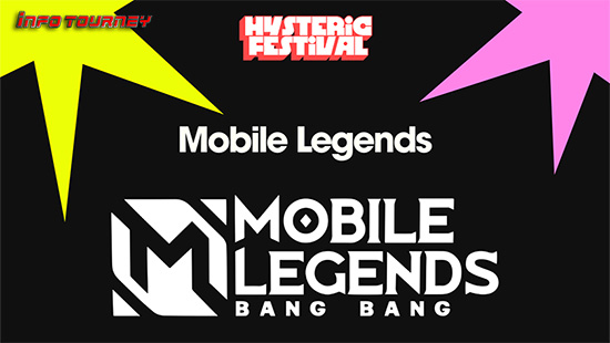 turnamen ml mlbb mole mobile legends oktober 2024 hysteric festival 2024 logo