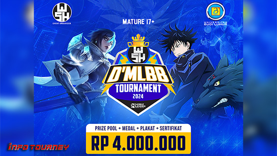 turnamen ml mlbb mole mobile legends september 2024 dmlbb tour 2024 logo