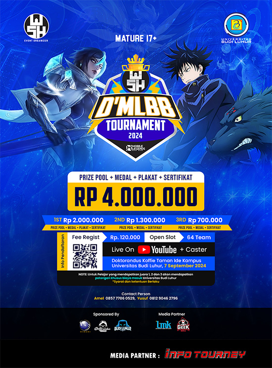 turnamen ml mlbb mole mobile legends september 2024 dmlbb tour 2024 poster