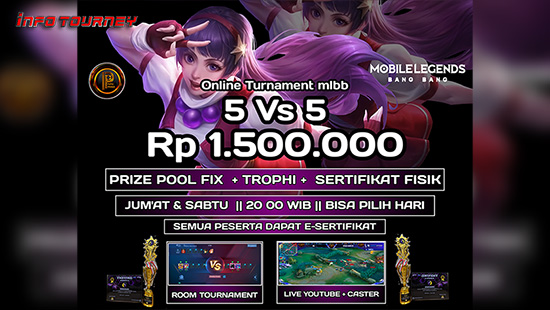 turnamen ml mlbb mole mobile legends september 2024 prince organizer 4 logo