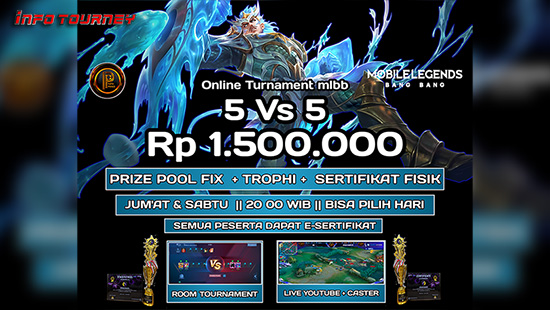 turnamen ml mlbb mole mobile legends september 2024 prince organizer 5 logo