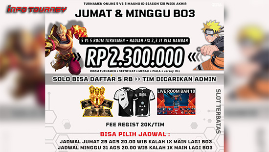 turnamen ml mlbb mole mobile legends agustus 2025 maung id cup season 128 logo