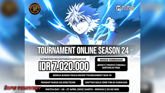 turnamen ml mlbb mole mobile legends april 2025 prince organizer season 24 5 logo