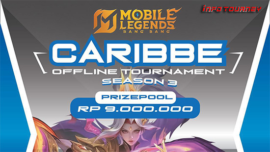 turnamen ml mlbb mole mobile legends februari 2025 caribbe commune season 3 logo