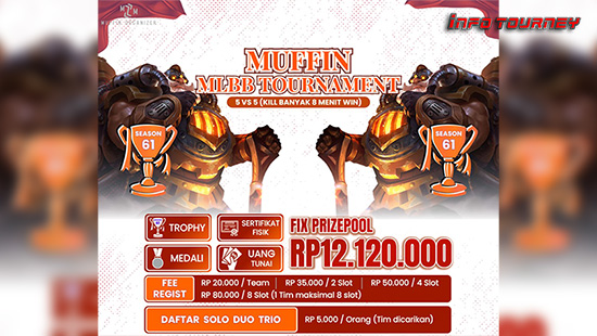 turnamen ml mlbb mole mobile legends juli 2025 muffin season 61 3 logo