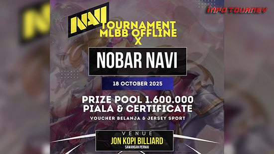 turnamen ml mlbb mole mobile legends oktober 2025 mlbb offline x nobar navi logo