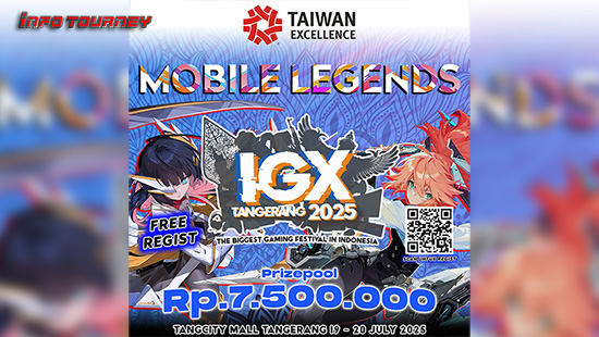 turnamen ml mlbb mole mobile legends juli 2025 igx tangerang 2025 logo