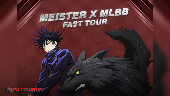 turnamen ml mlbb mole mobile legends maret 2025 meister fast tour logo
