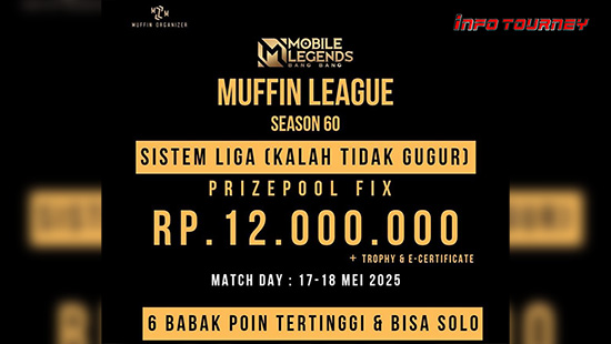 turnamen ml mlbb mole mobile legends mei 2025 muffin season 60 3 logo 1