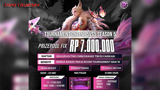 turnamen ml mlbb mole mobile legends mei 2025 prince tour season 5 2 logo