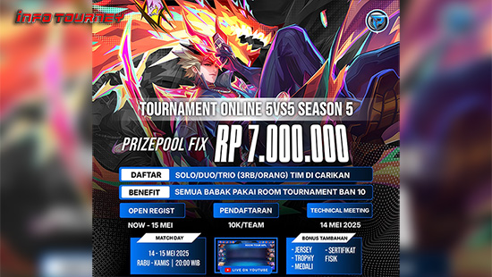 turnamen ml mlbb mole mobile legends mei 2025 prince tour season 5 logo