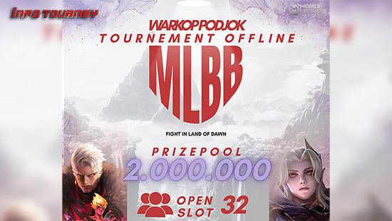 turnamen ml mlbb mole mobile legends mei 2025 warkop podjok season 1 logo