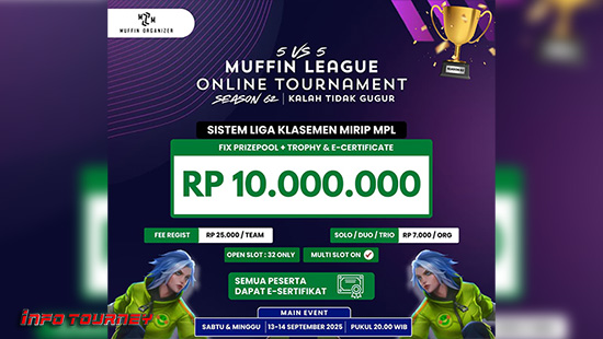 turnamen ml mlbb mole mobile legends september 2025 muffin season 62 2 logo