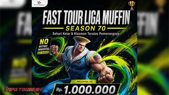 turnamen ml mlbb mole mobile legends agustus 2026 muffin season 70 logo