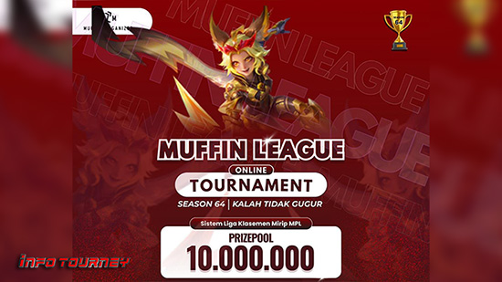 turnamen ml mlbb mole mobile legends april 2026 muffin season 64 9 logo