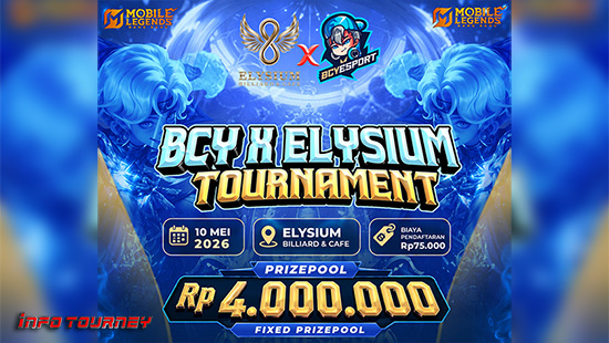 turnamen ml mlbb mole mobile legends mei 2026 bcy x eslysium logo