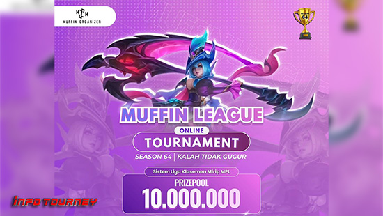 turnamen ml mlbb mole mobile legends februari 2026 muffin season 64 1 logo