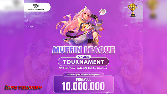 turnamen ml mlbb mole mobile legends maret 2026 muffin season 64 3 logo