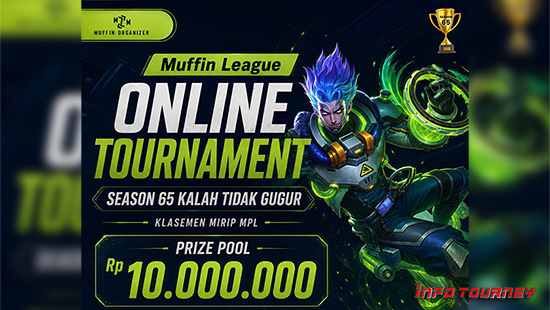 turnamen ml mlbb mole mobile legends juli 2026 muffin season 65 13 logo