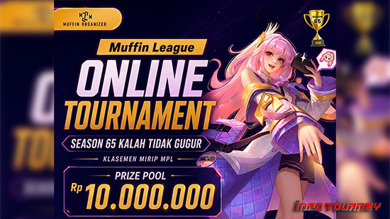 turnamen ml mlbb mole mobile legends juli 2026 muffin season 65 14 logo