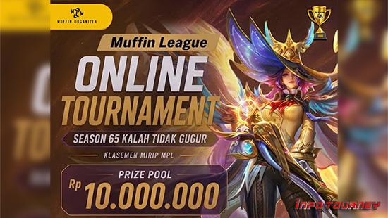 turnamen ml mlbb mole mobile legends juli 2026 muffin season 65 15 logo