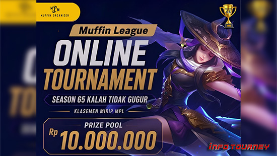 turnamen ml mlbb mole mobile legends juli 2026 muffin season 65 16 logo