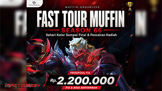 turnamen ml mlbb mole mobile legends juli 2026 muffin season 66 logo