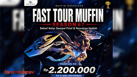 turnamen ml mlbb mole mobile legends juli 2026 muffin season 67 logo