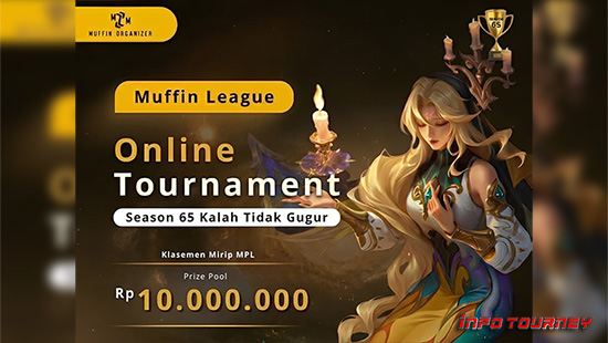 turnamen ml mlbb mole mobile legends juli 2026 muffin season 65 11 logo