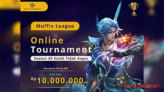 turnamen ml mlbb mole mobile legends juni 2026 muffin season 65 10 logo