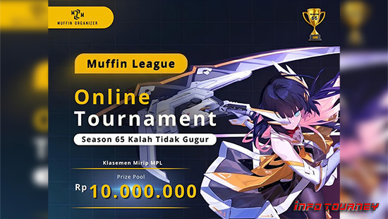 turnamen ml mlbb mole mobile legends juni 2026 muffin season 65 4 logo