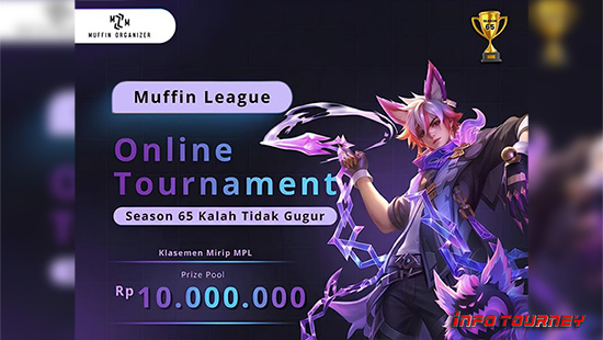 turnamen ml mlbb mole mobile legends juni 2026 muffin season 65 8 logo
