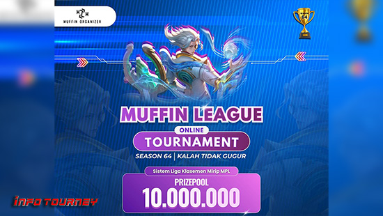 turnamen ml mlbb mole mobile legends april 2026 muffin season 64 7 logo