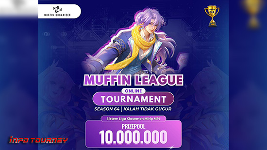 turnamen ml mlbb mole mobile legends maret 2026 muffin season 64 4 logo