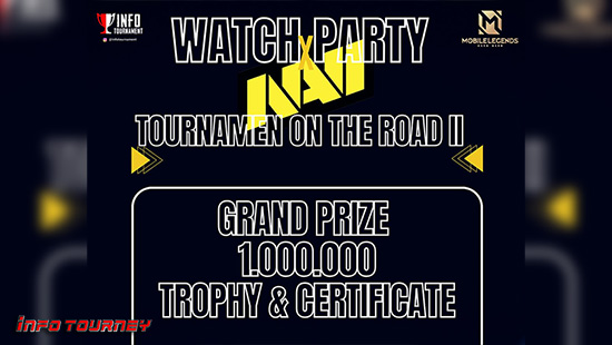 turnamen ml mlbb mole mobile legends maret 2026 watch party navi season 3 logo