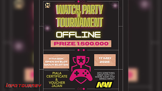 turnamen ml mlbb mole mobile legends mei 2026 watch party navi logo