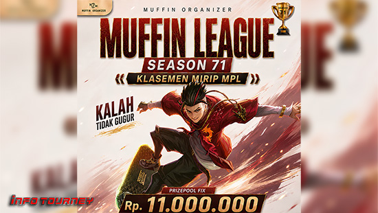 turnamen ml mlbb mole mobile legends oktober 2026 muffin season 71 16 logo