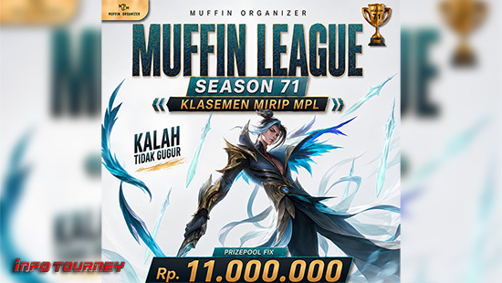 turnamen ml mlbb mole mobile legends oktober 2026 muffin season 71 15 logo