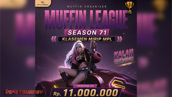 turnamen ml mlbb mole mobile legends september 2026 muffin season 71 12 logo